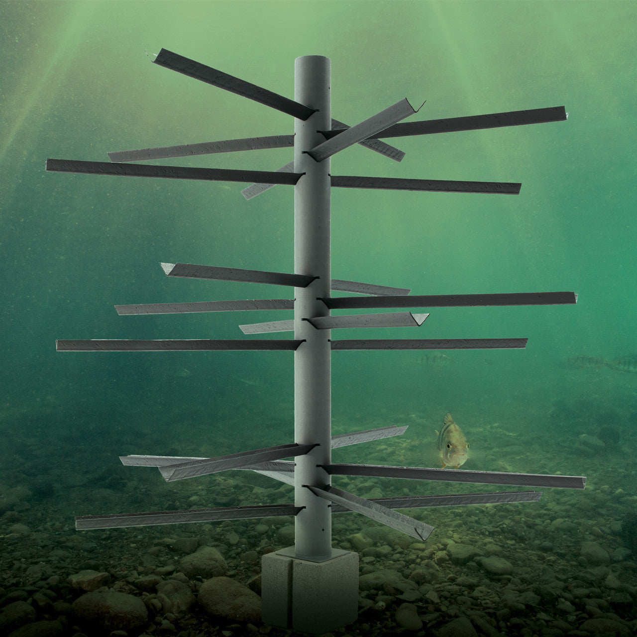 Mossback Fish Habitat Trophy Tree XL | Height 60 inches