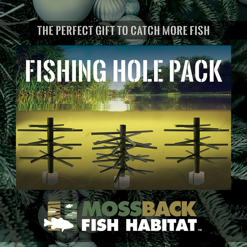 Mossback Fish Habitat Fishing Hole Pack