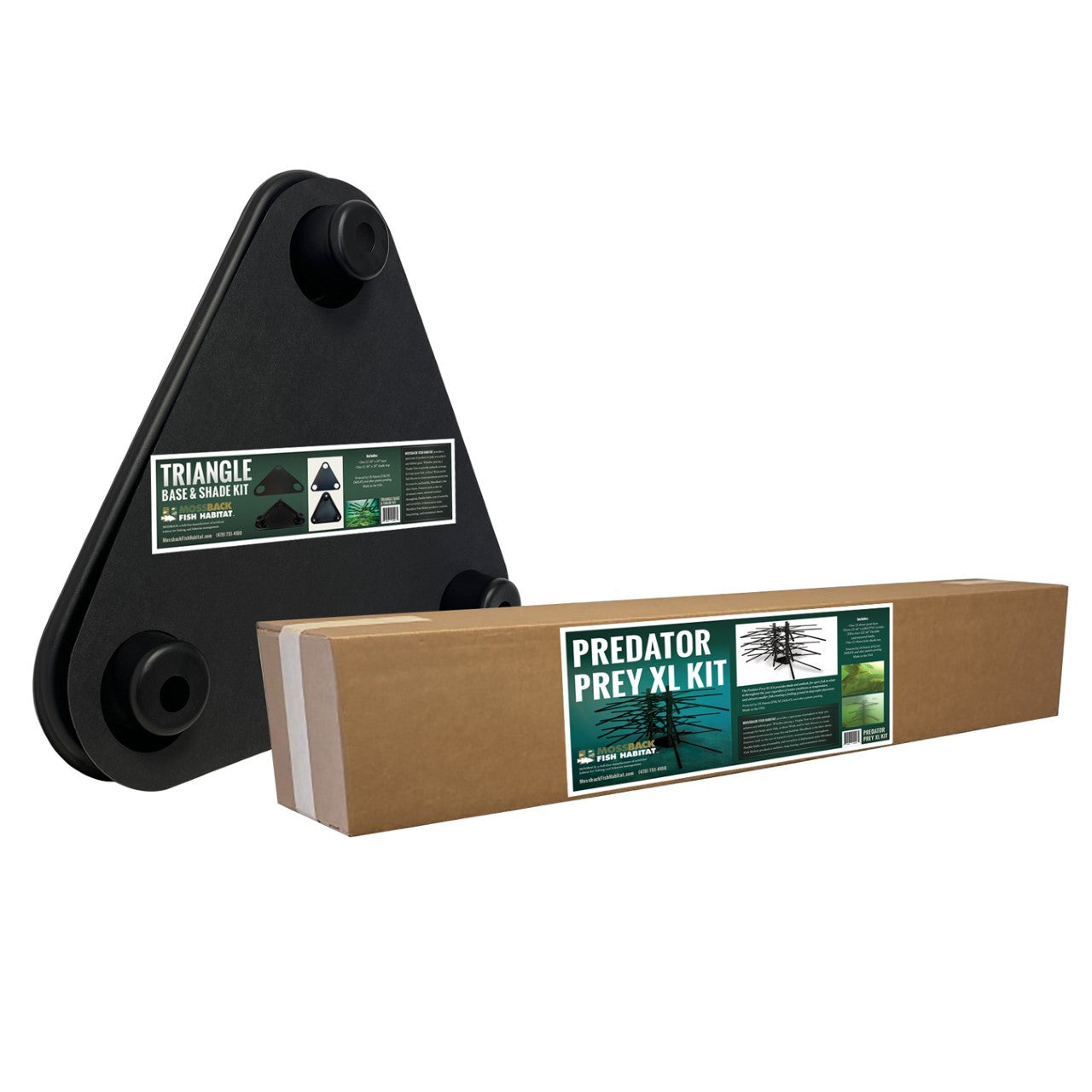 Mossback Fish Habitat Predator Prey XL Kit