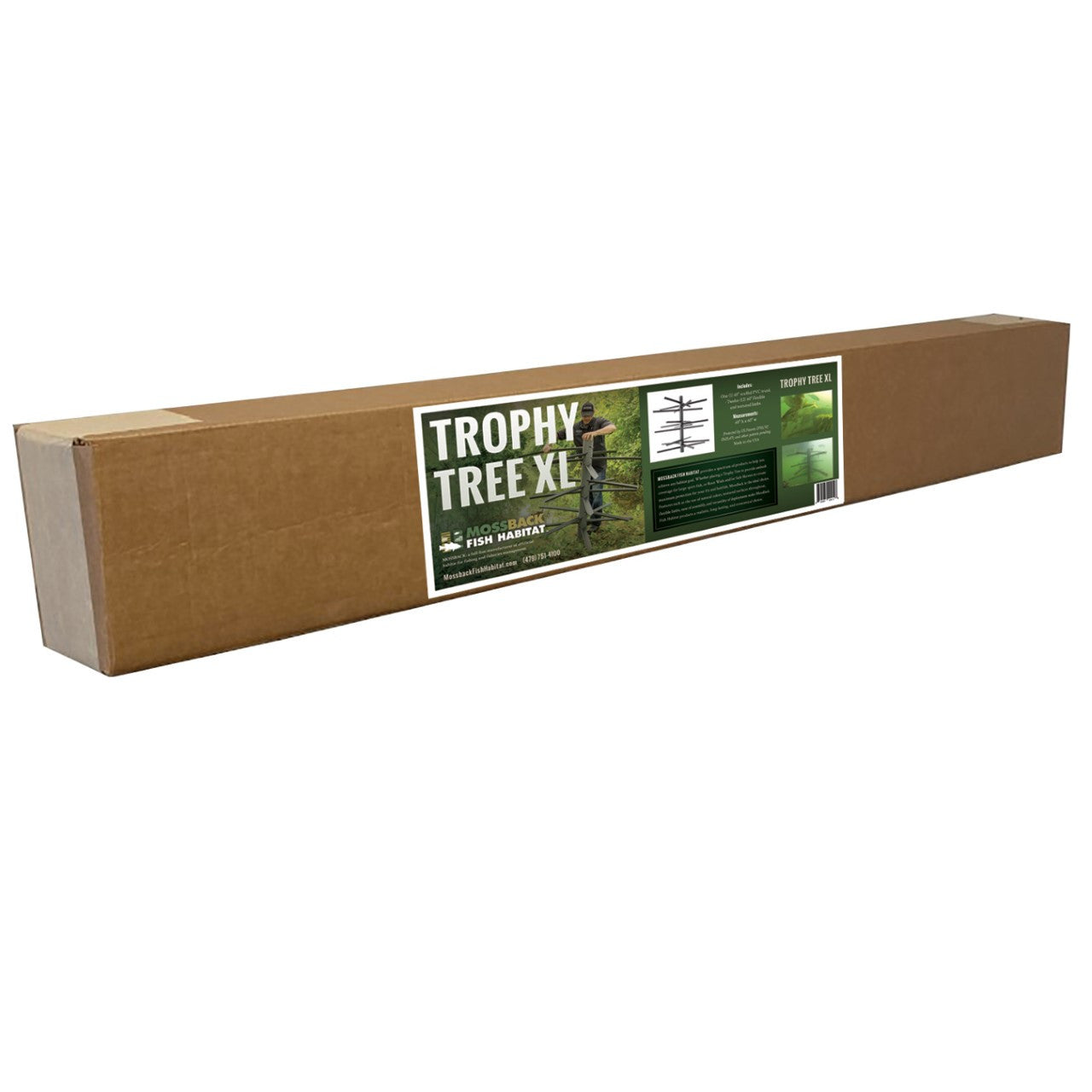 Mossback Fish Habitat Trophy Tree XL | Height 60 inches