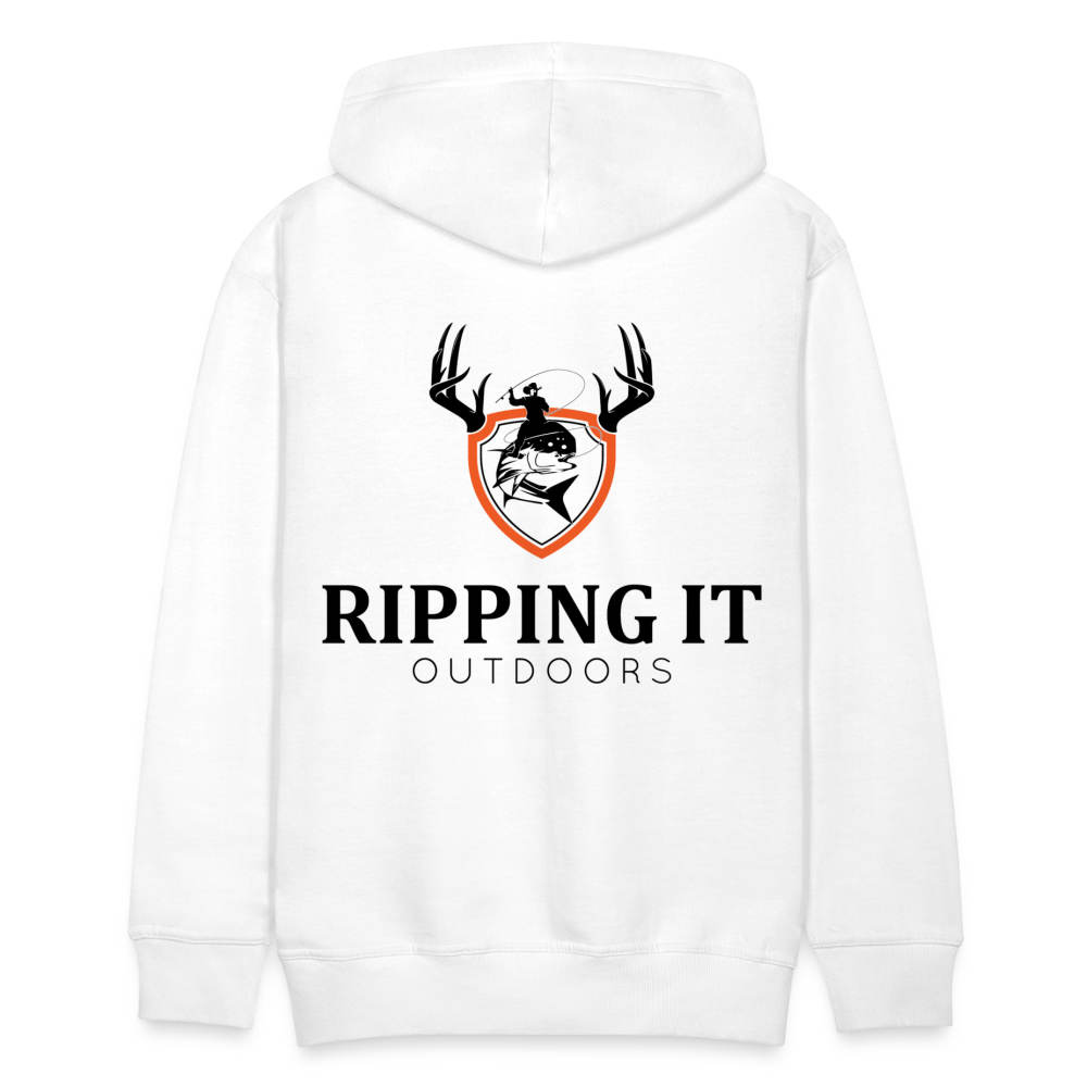 Men’s Premium Hoodie - white