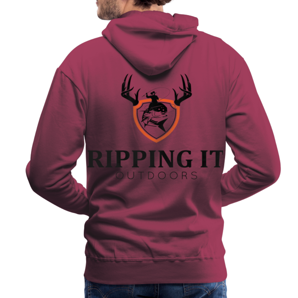 Men’s Premium Hoodie - burgundy