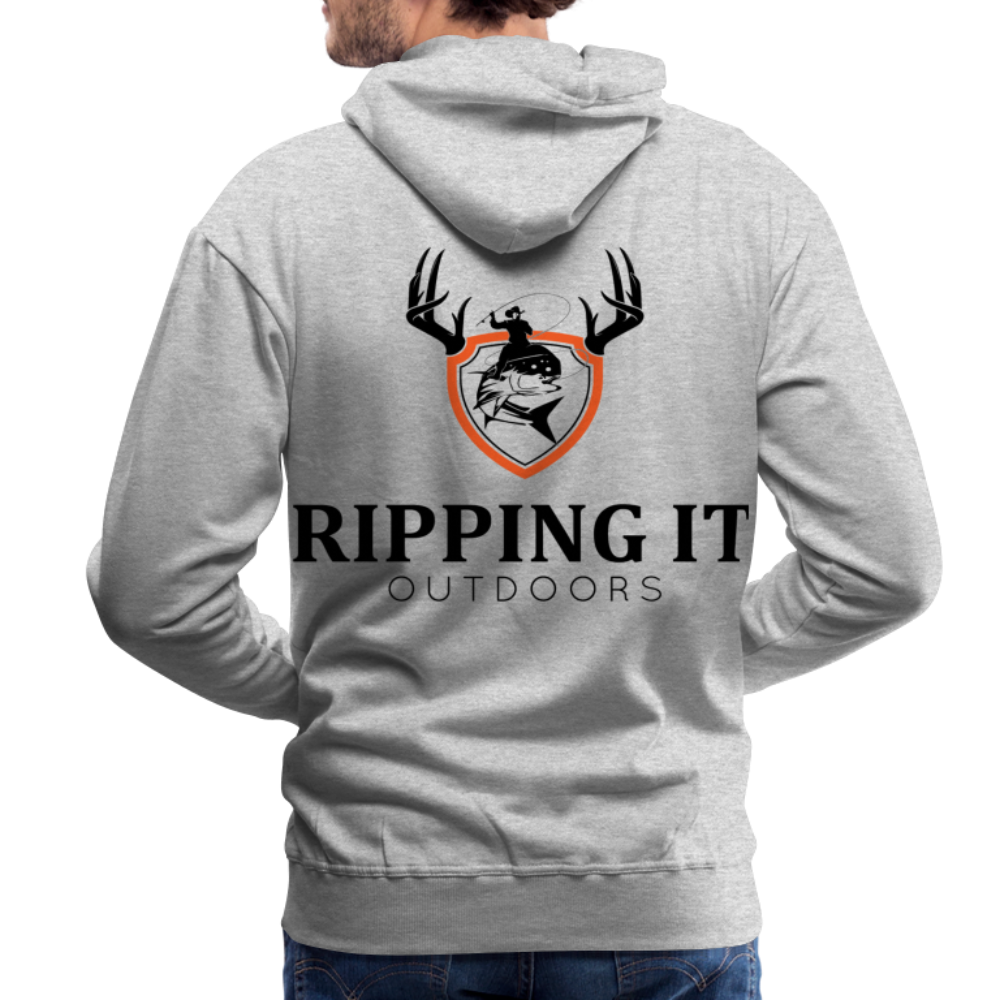 Men’s Premium Hoodie - heather grey