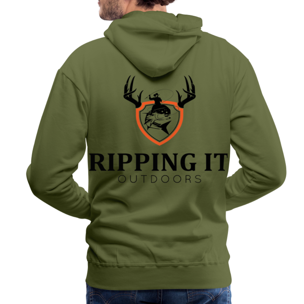 Men’s Premium Hoodie - olive green