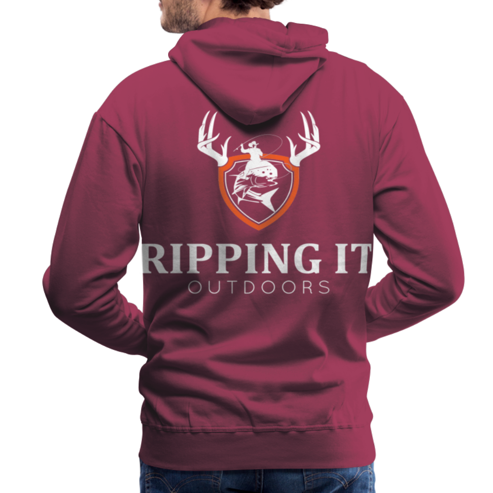 Men’s Premium Hoodie - burgundy