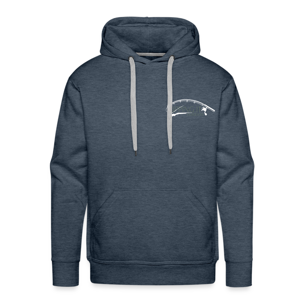 Men’s Premium Hoodie - heather denim