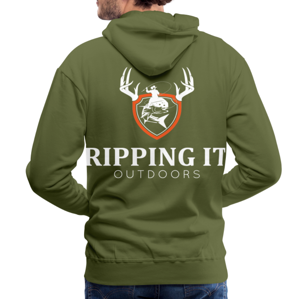 Men’s Premium Hoodie - olive green