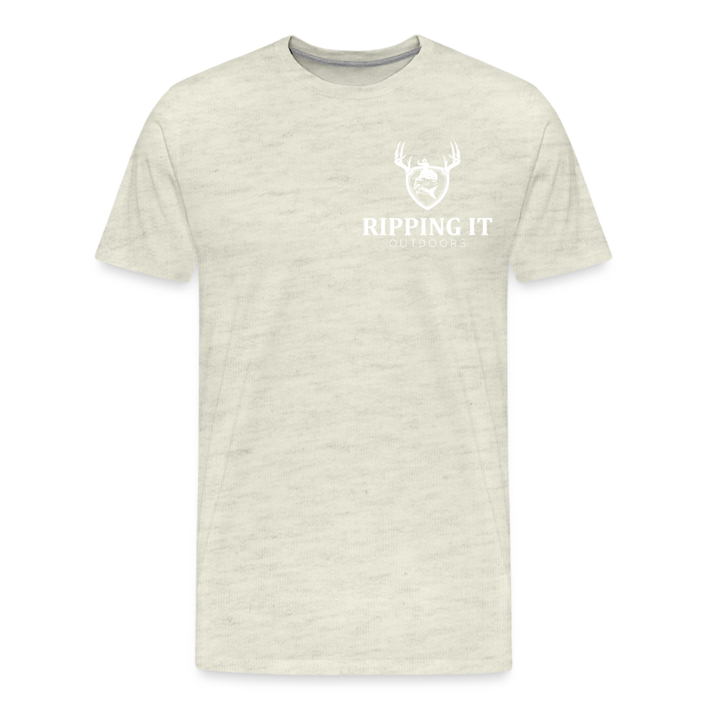 Men's Premium T-Shirt - heather oatmeal
