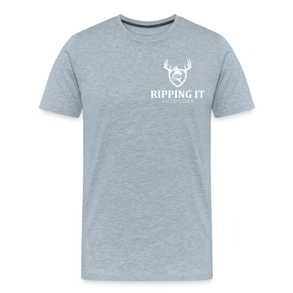 Men's Premium T-Shirt - heather ice blue