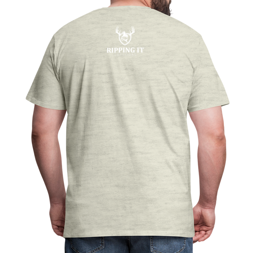 Men's Premium T-Shirt - heather oatmeal