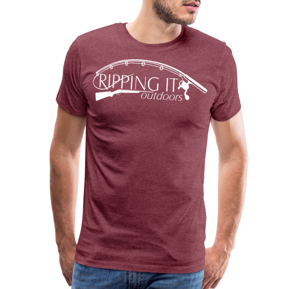 Men's Premium T-Shirt - heather burgundy
