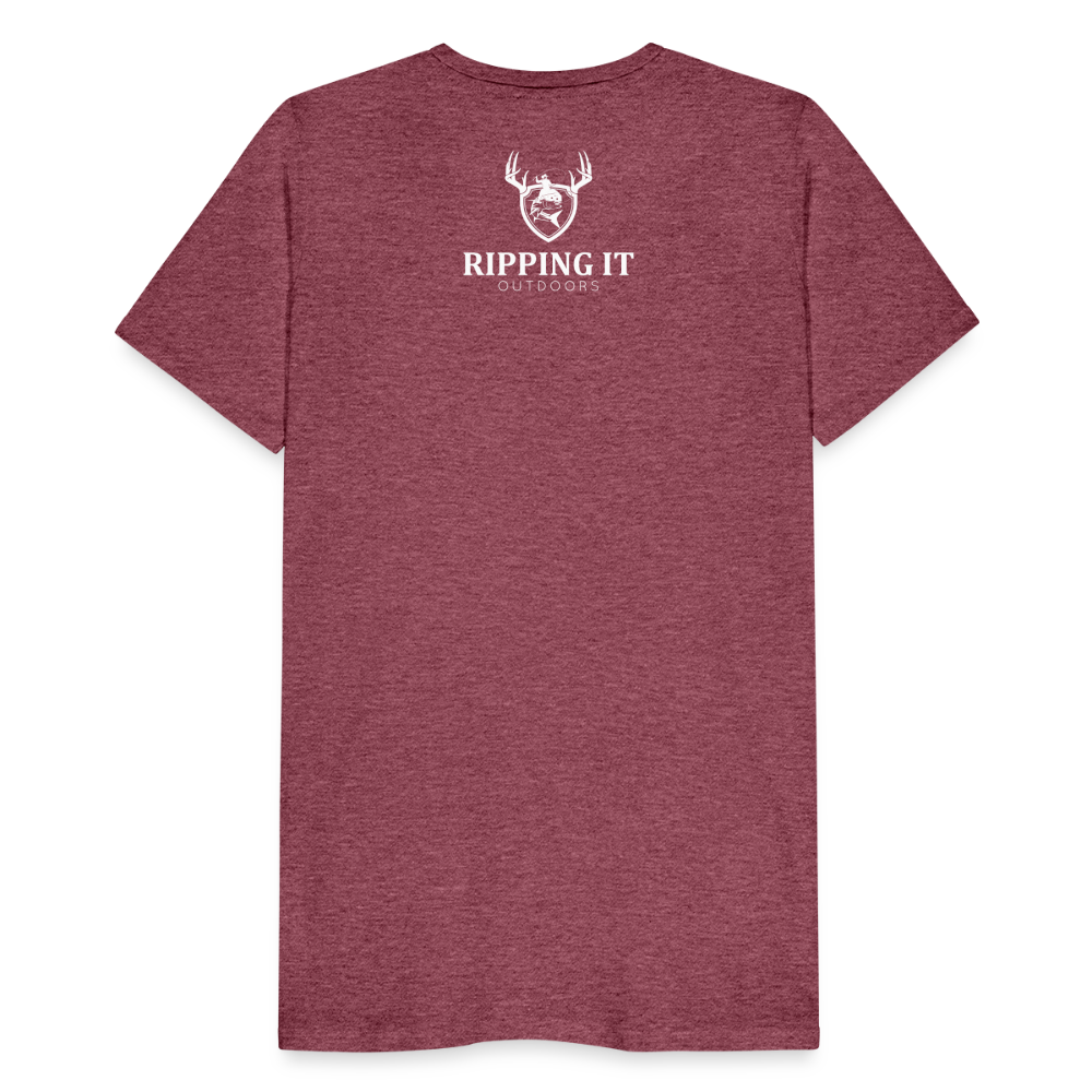 Men's Premium T-Shirt - heather burgundy