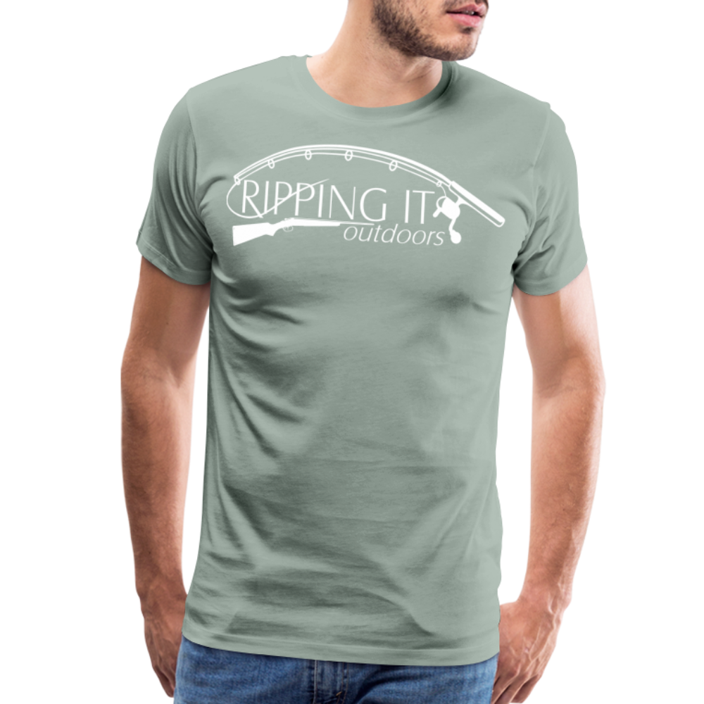 Men's Premium T-Shirt - steel green