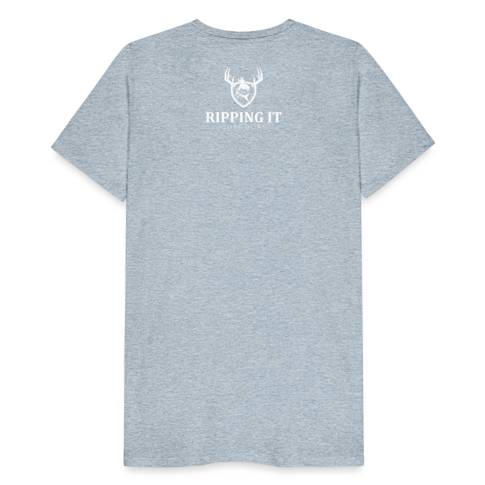 Men's Premium T-Shirt - heather ice blue