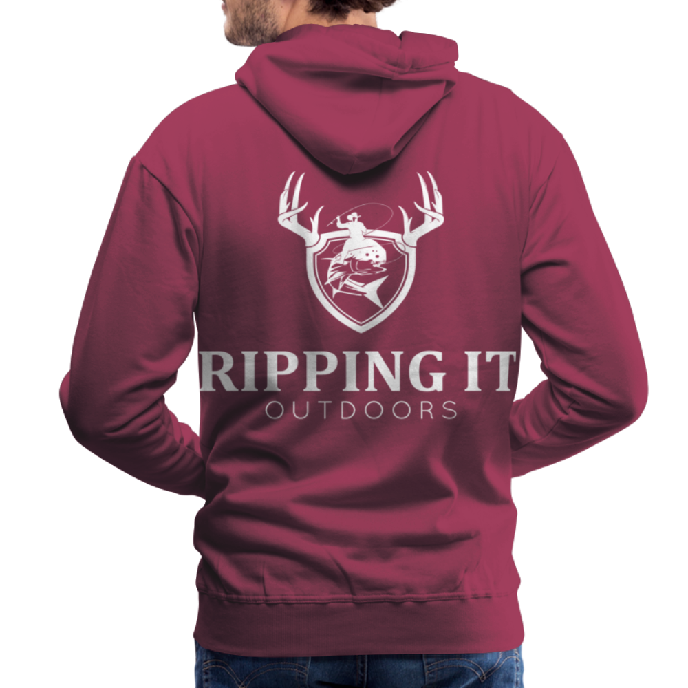 Men’s Premium Hoodie - burgundy