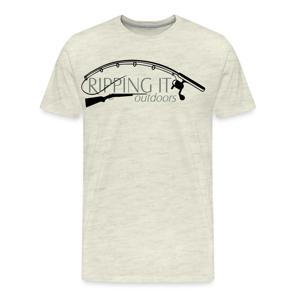 Men's Premium T-Shirt - heather oatmeal