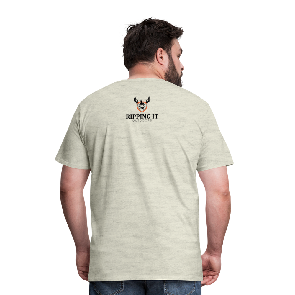 Men's Premium T-Shirt - heather oatmeal