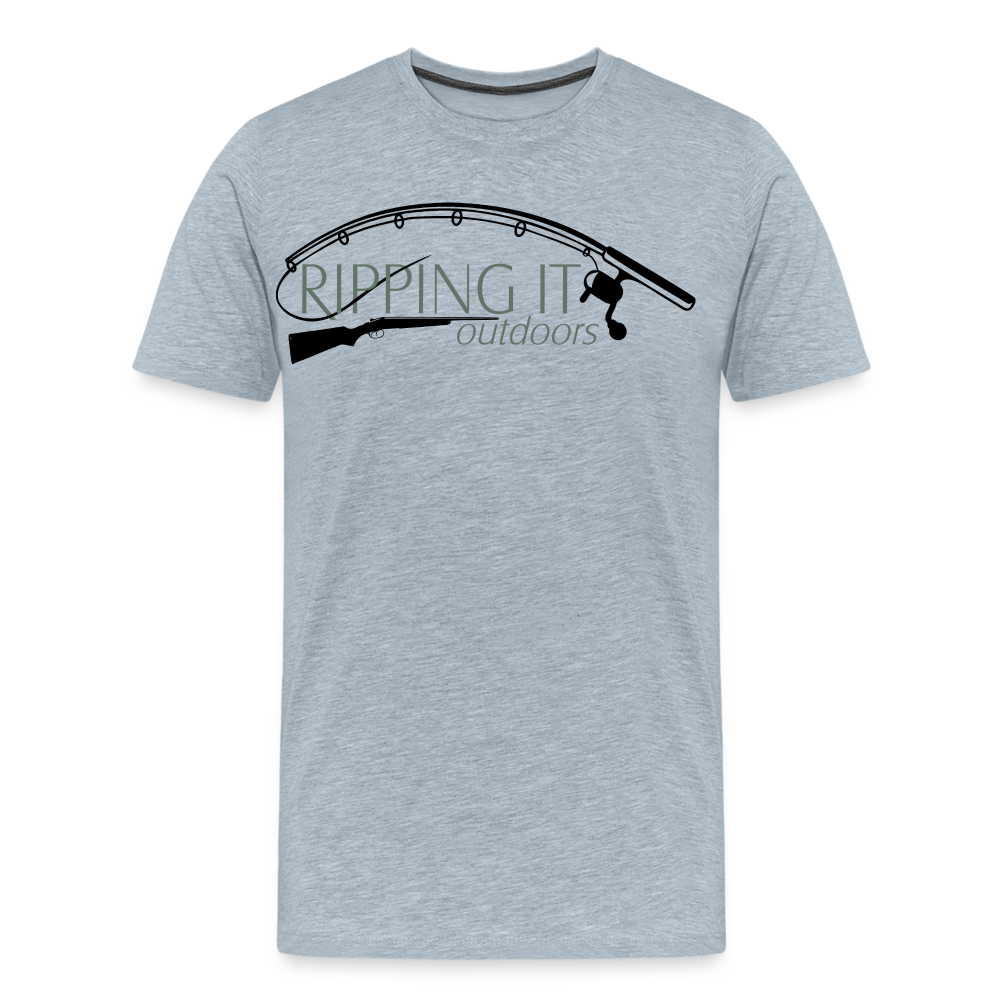 Men's Premium T-Shirt - heather ice blue