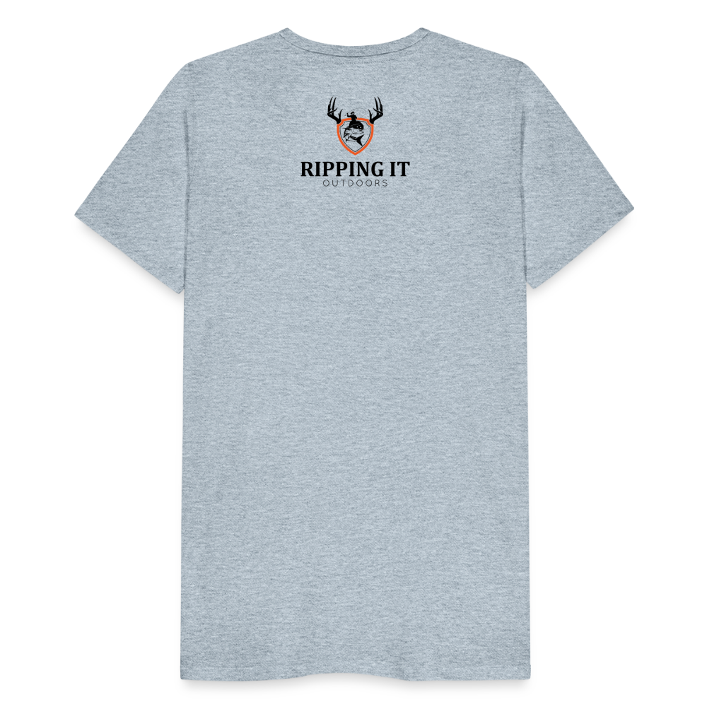 Men's Premium T-Shirt - heather ice blue