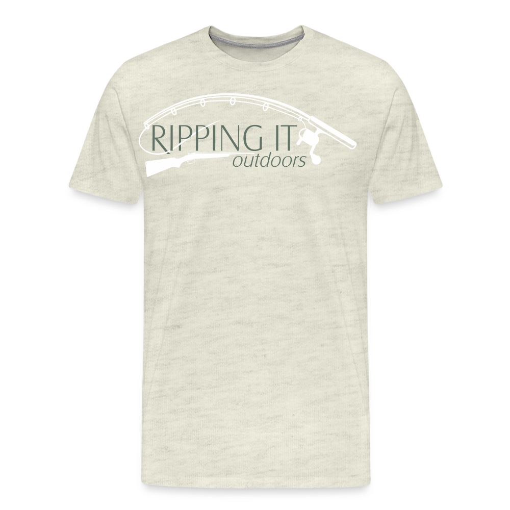 Men's Premium T-Shirt - heather oatmeal