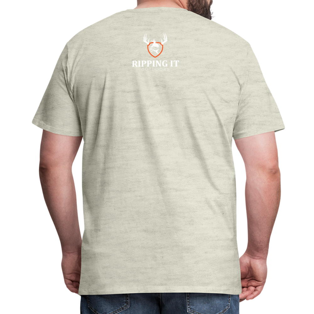 Men's Premium T-Shirt - heather oatmeal
