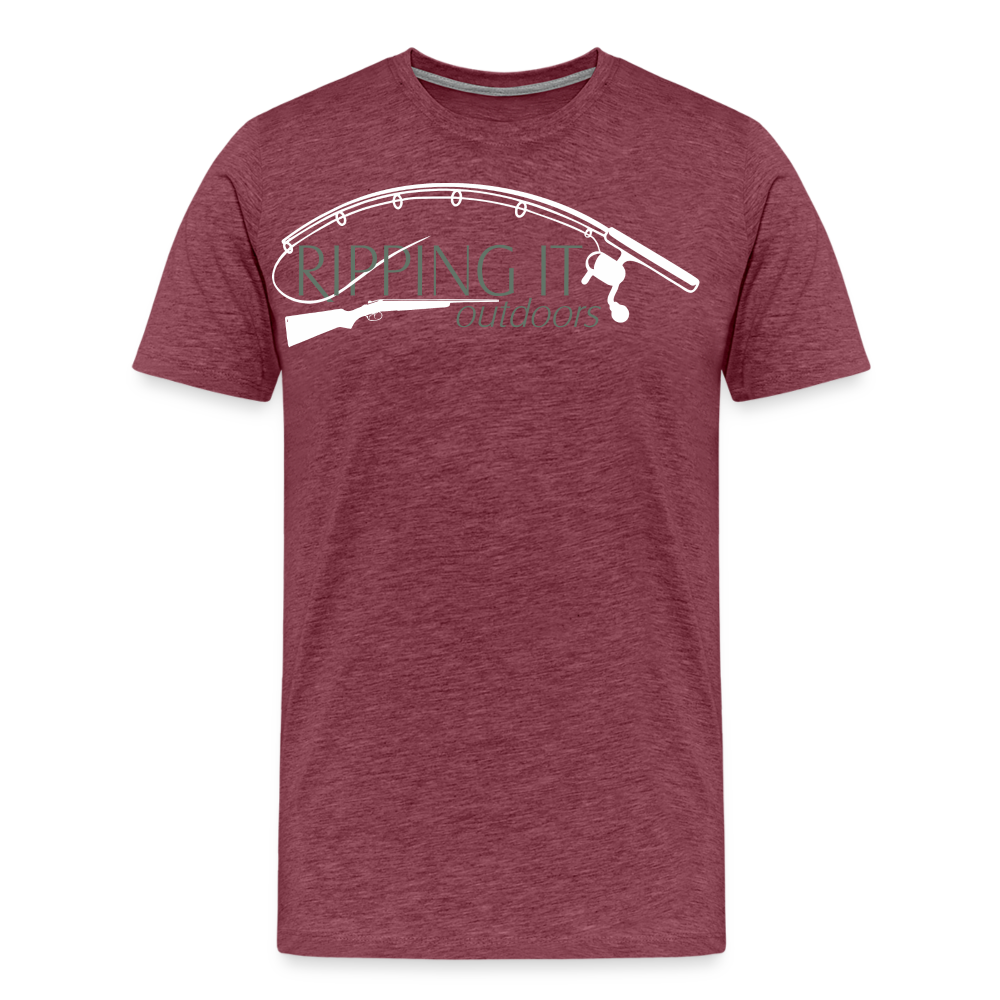 Men's Premium T-Shirt - heather burgundy