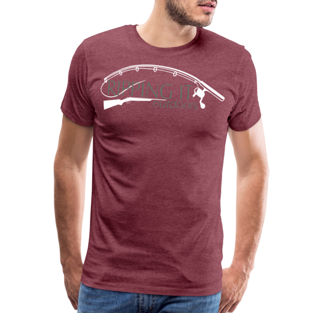 Men's Premium T-Shirt - heather burgundy