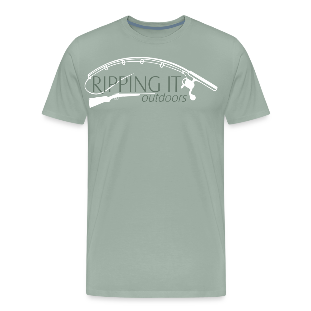 Men's Premium T-Shirt - steel green