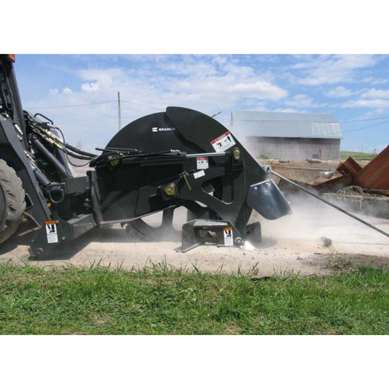 Paladin Skid Steer Rock Saw