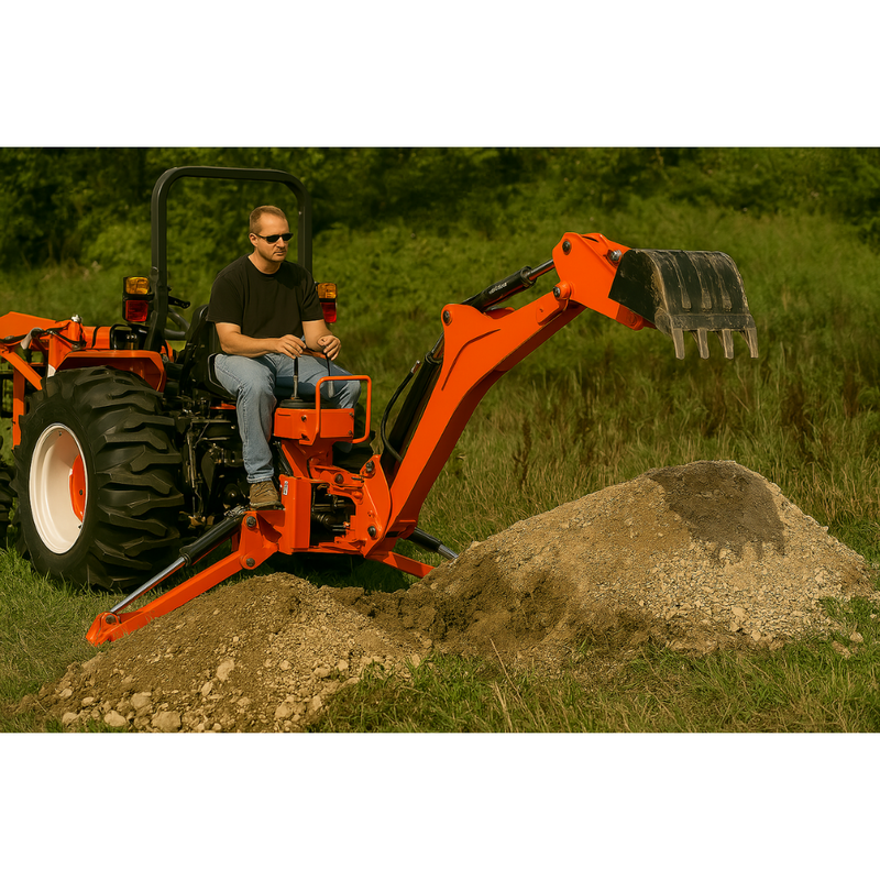 Wallenstein Tractor Backhoe