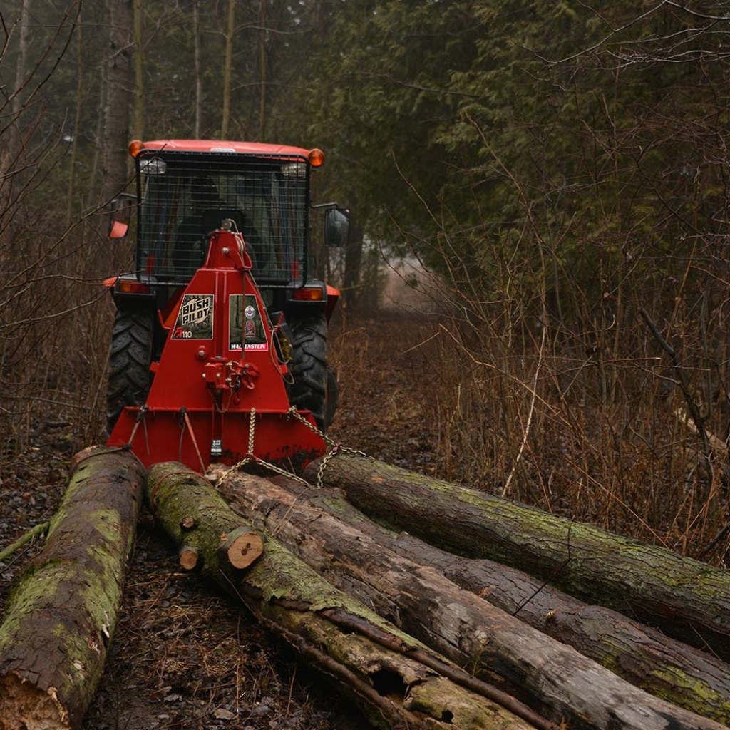 Wallenstein Tractor Skidding Winch