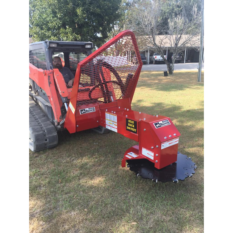 Brown Manufacturing Skid Steer Tree Saw