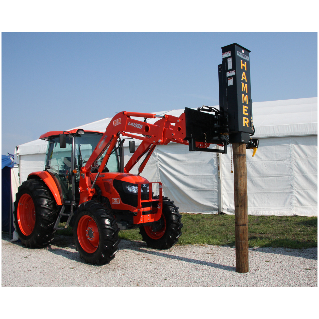 Danuser Tractor Post Driver