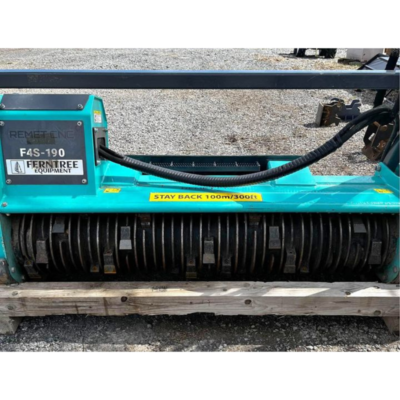 Remet Equipment Skid Steer Mulcher