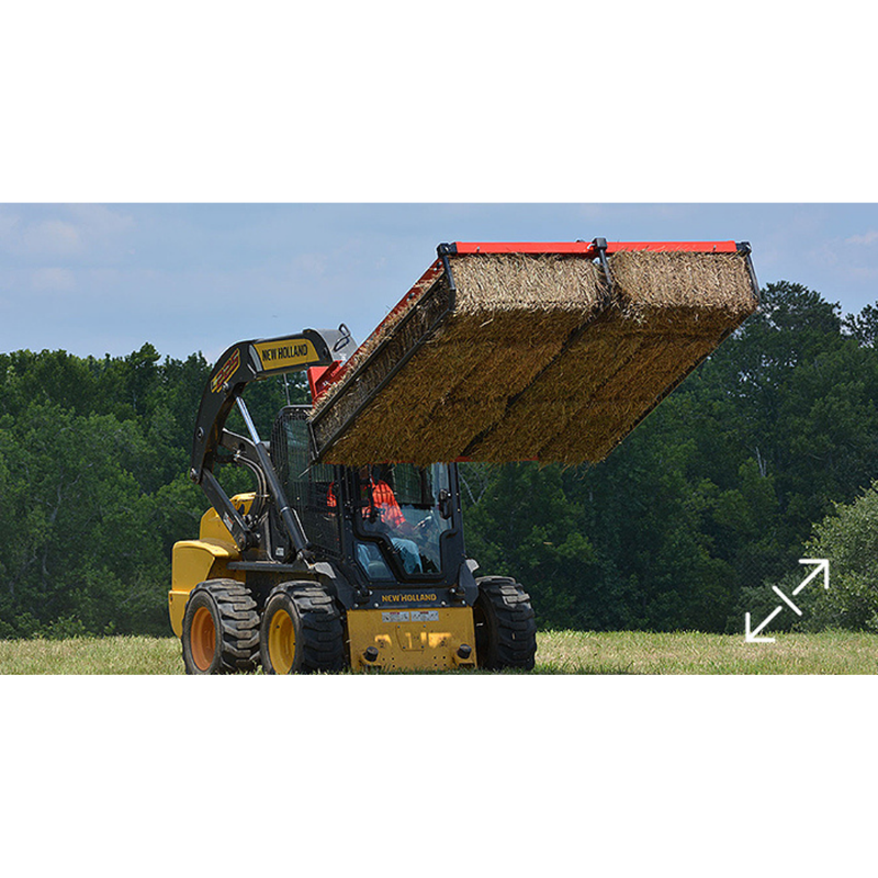 MAXILATOR Skid Steer Bale Accumulator