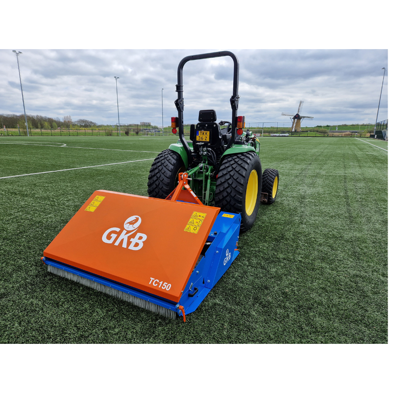 GKB Machines tractor turf cleaner
