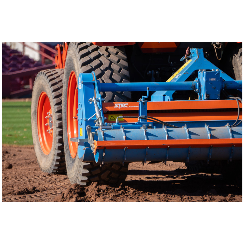 GKB Machines tractor stone burier
