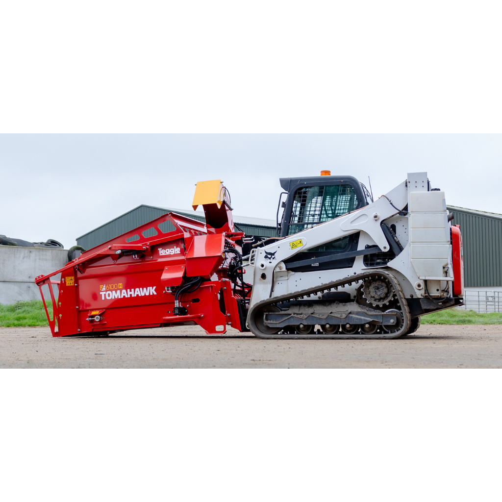 TEAGLE Skid Steer Straw Blower