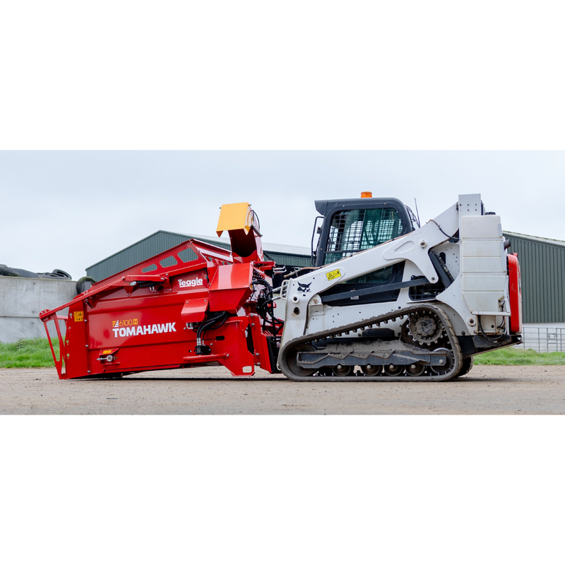 TEAGLE Skid Steer Straw Blower