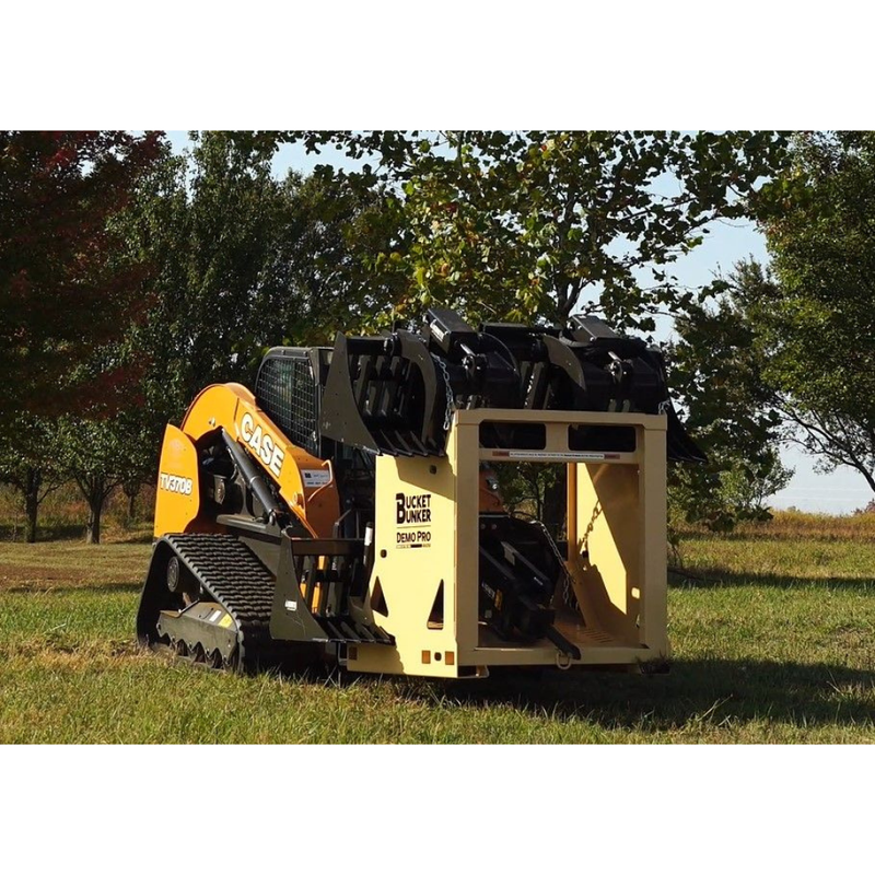 BUCKET BUNKER Skid Steer Grapple