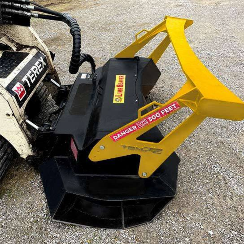 Limb Beaver Skid Steer Twin Disc Mulcher