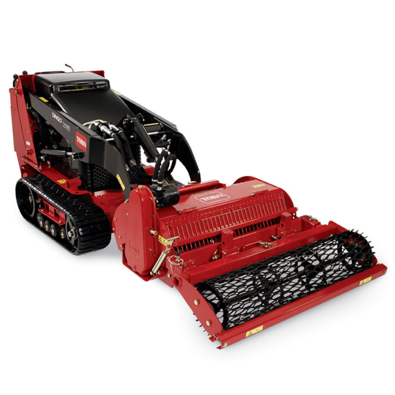 Top Dog Attachments Mini Skid Steer Power Rake