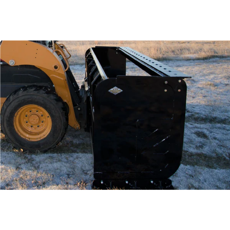 Top Dog Attachments Skid Steer Snow Pusher