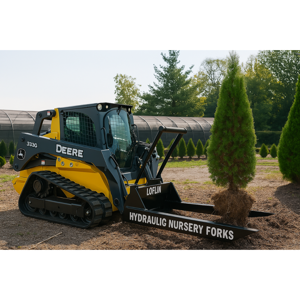 Loflin Fabrication Skid Steer Pallet Fork