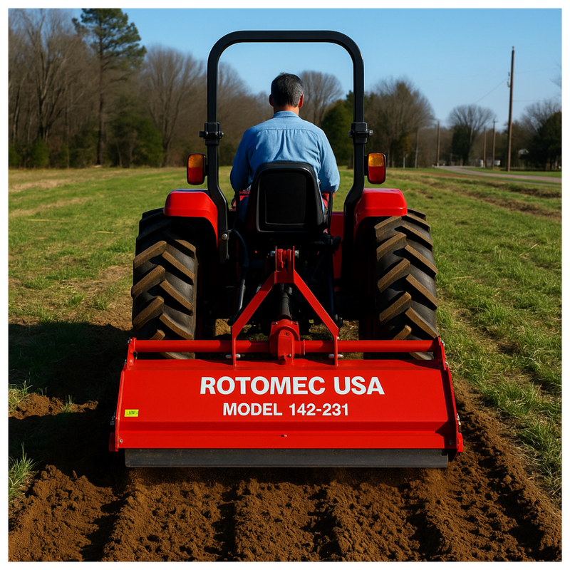 Rotomec USA Tractor Rototiller