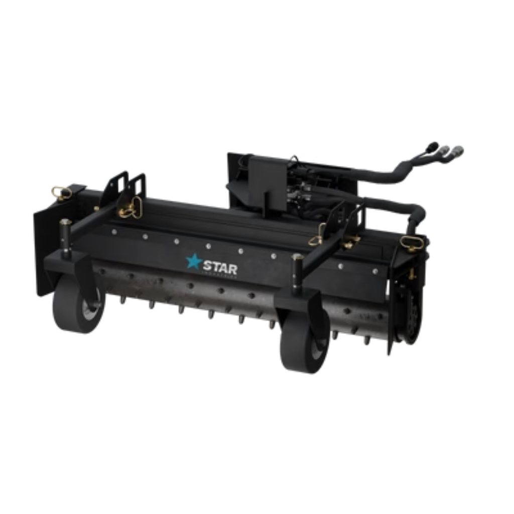 Star Industries Mini Skid Steer Power Rake