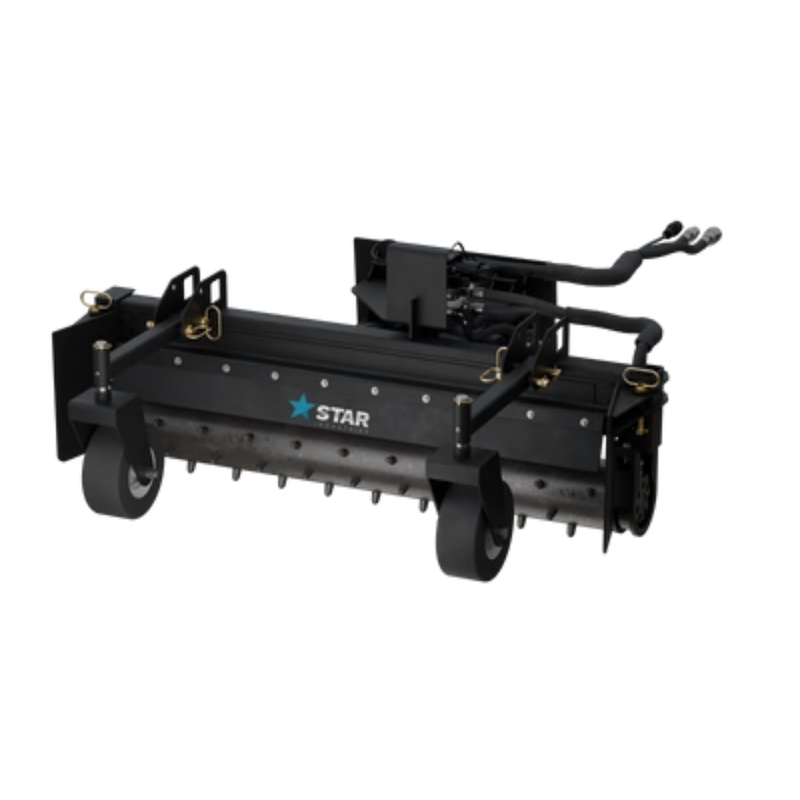 Star Industries Mini Skid Steer Power Rake