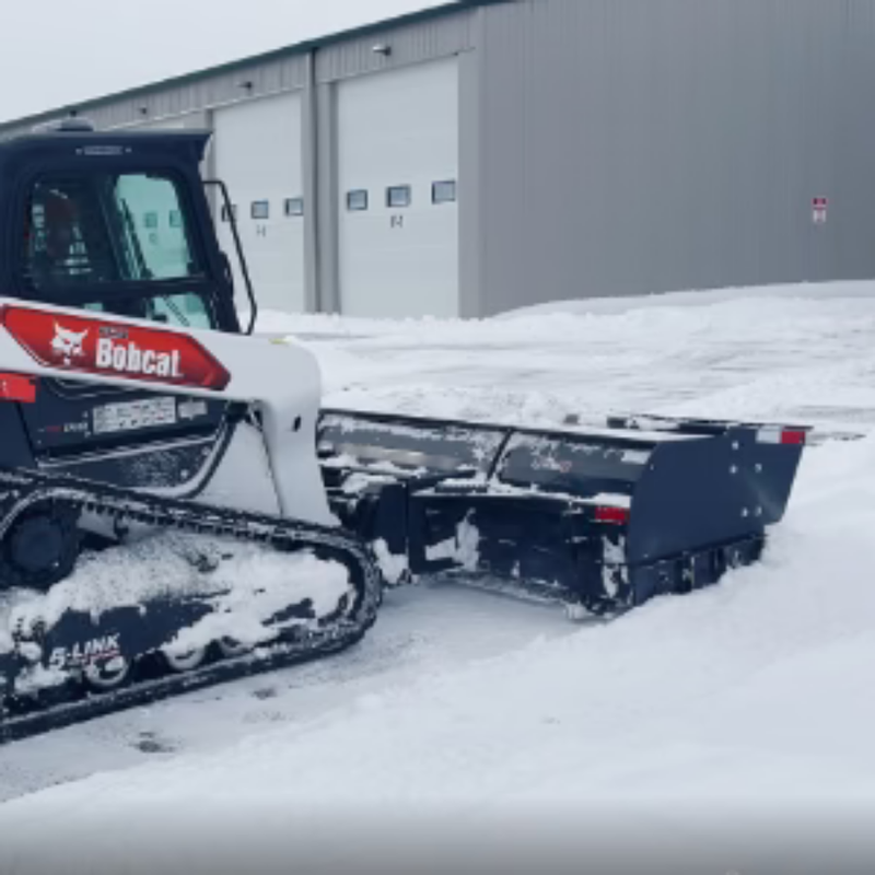Virnig Skid Steer Snow Pusher