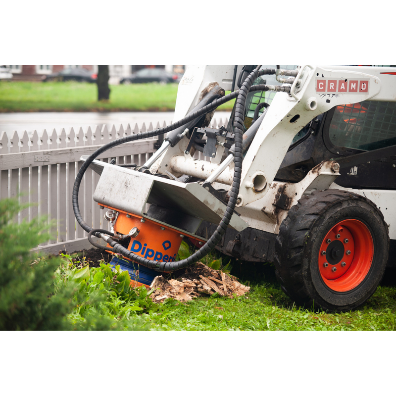 DipperFox Skid Steer Stump Grinder