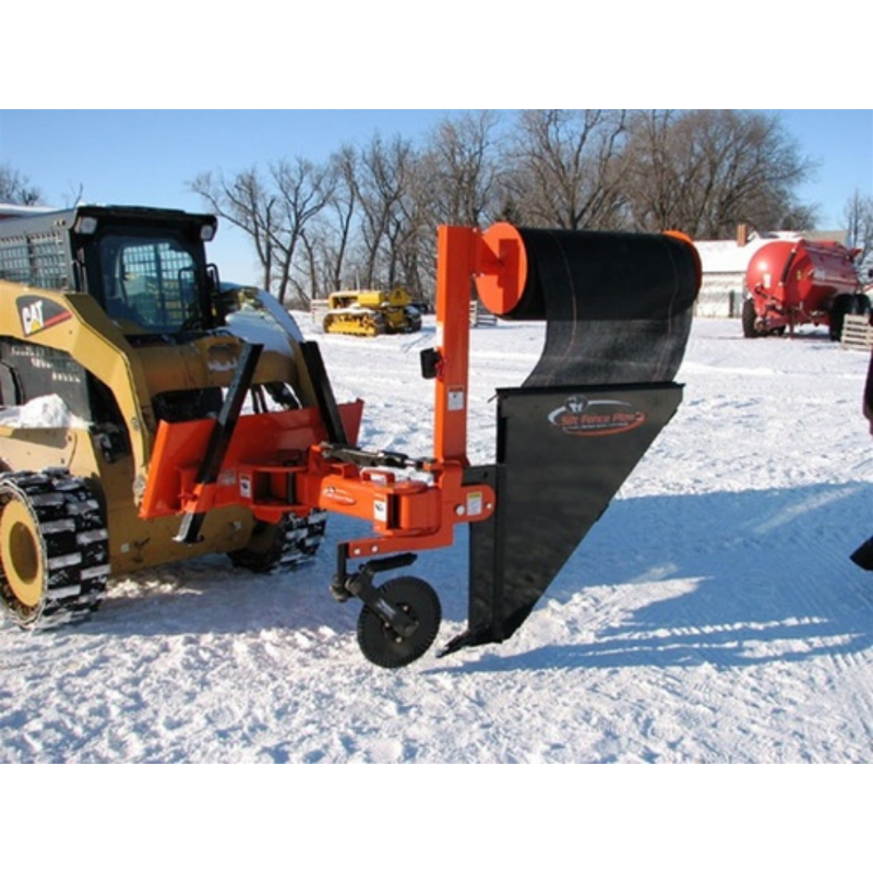 SILT FENCE PLOW Skid Steer Silt Fence Plow